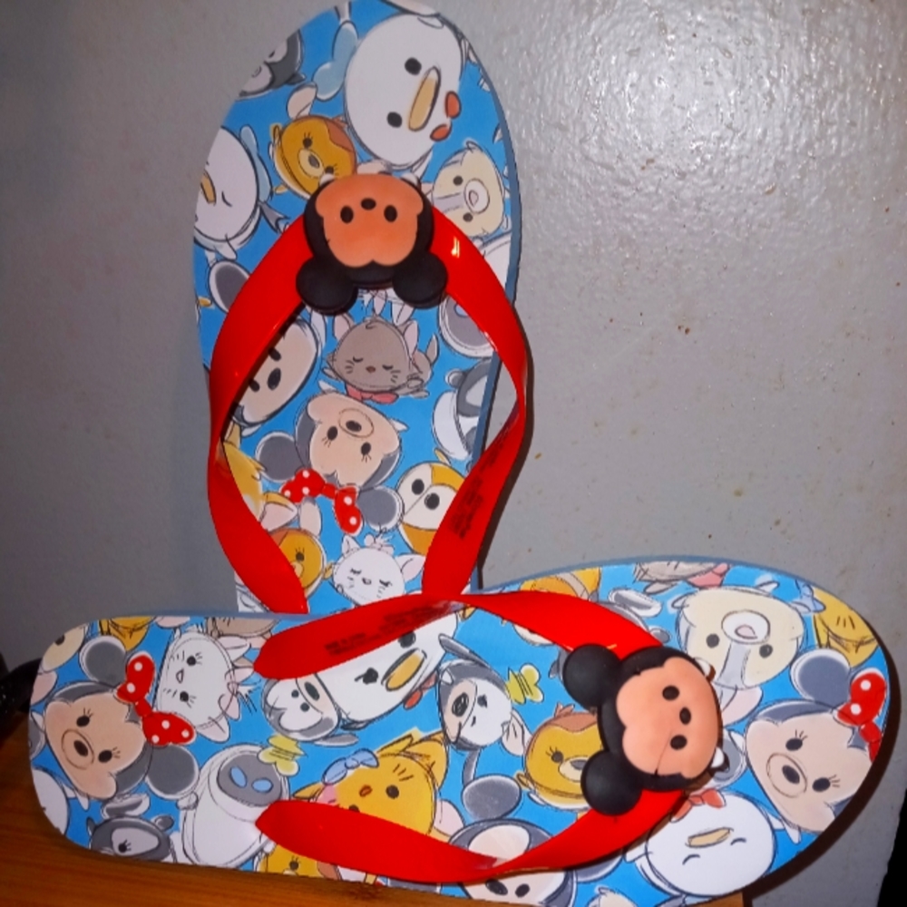 Disney Mickey flip flops